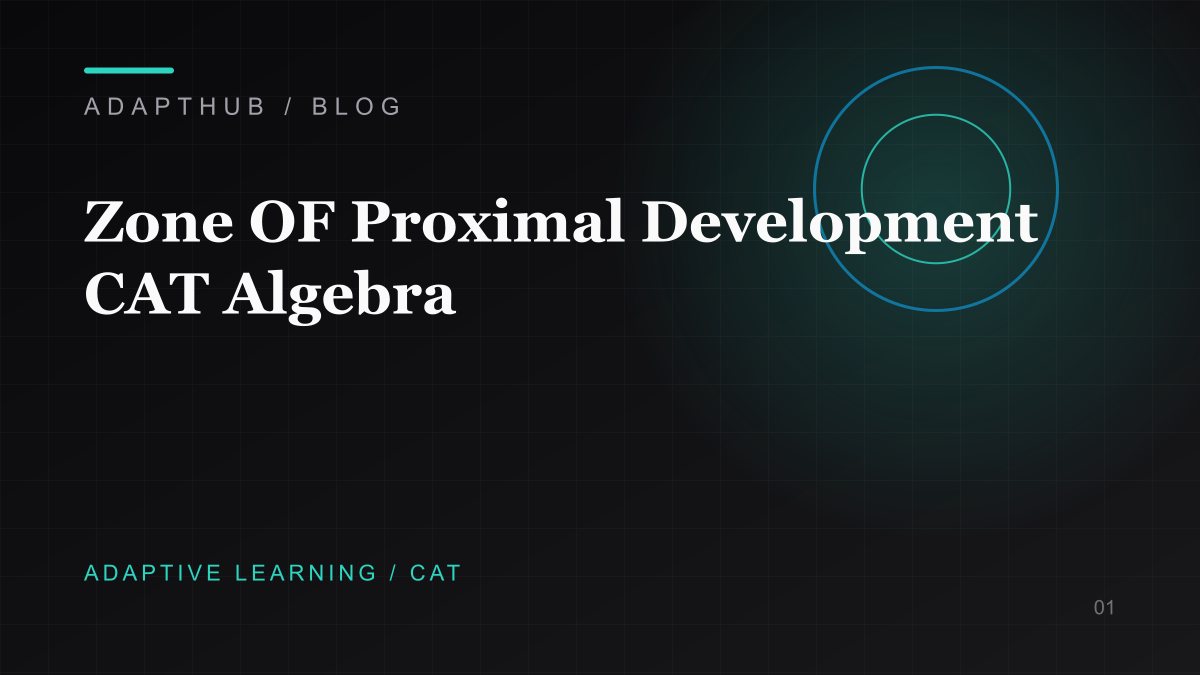 Editorial illustration for The Zone of Proximal Development in CAT Algebra