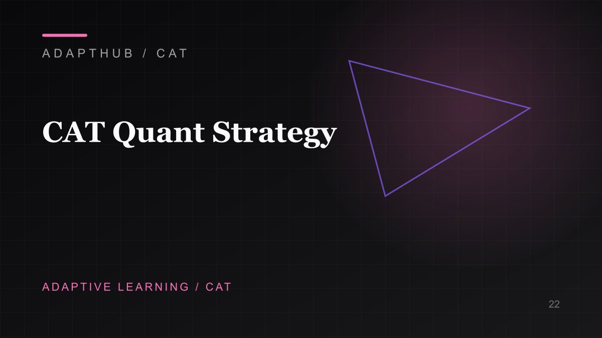 Editorial illustration for CAT Quant Strategy 2026: Arithmetic & Algebra | AdaptHub
